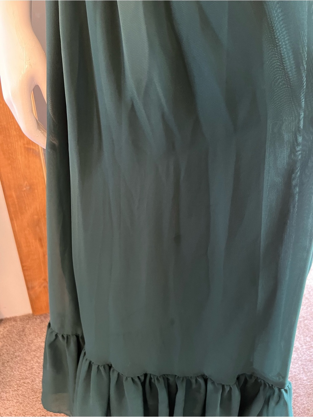 Birdy Grey Michelle Dress Chiffon Esmerald - Picture 15 of 16